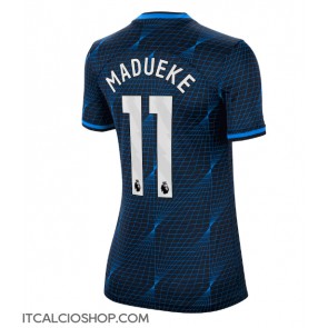 Chelsea Noni Madueke #11 Seconda Maglia Femmina 2023-24 Manica Corta